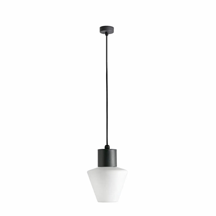 Suspension extérieure Mistu gris foncé de Faro Barcelona