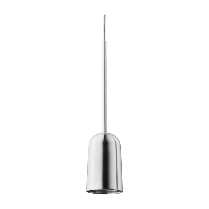 Suspension Figura Arc en aluminium chromé #couleur_argent