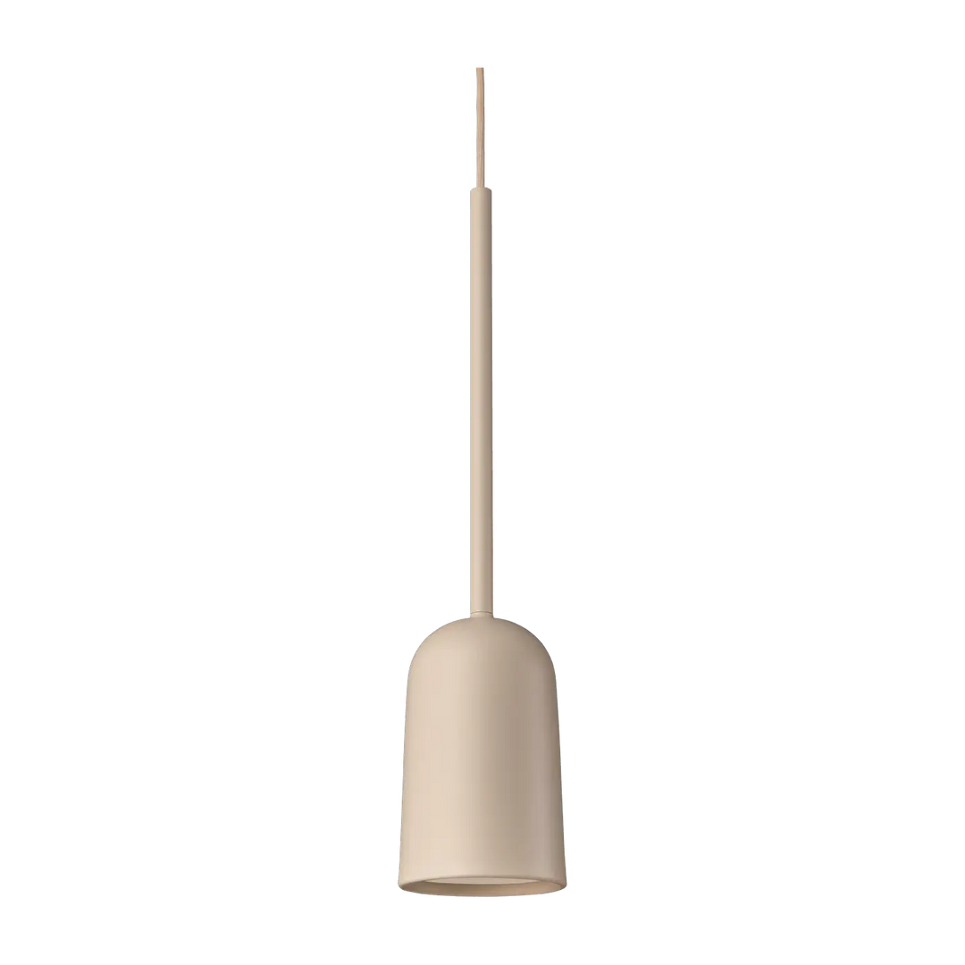 Suspension Figura Arc en aluminium sable #couleur_beige