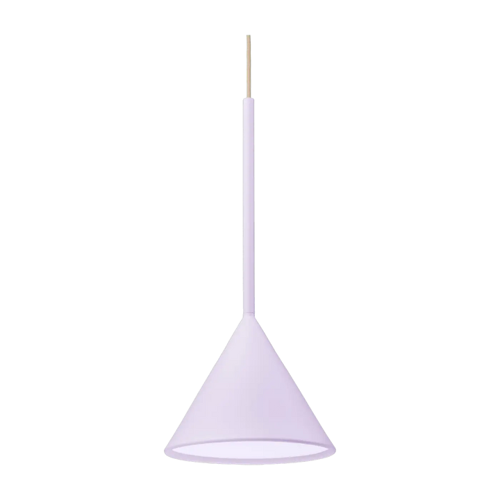 Suspension Figura Cone en aluminium lilas #couleur_violet
