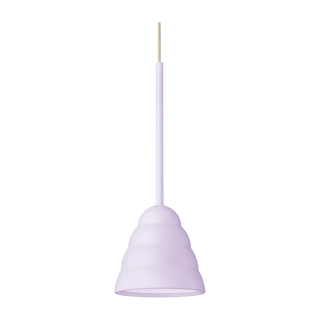 Suspension Figura Stream en aluminium lilas #couleur_violet