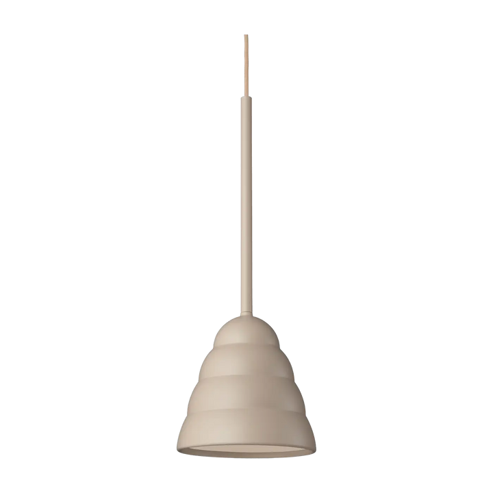 Suspension Figura Stream en aluminium sable #couleur_beige