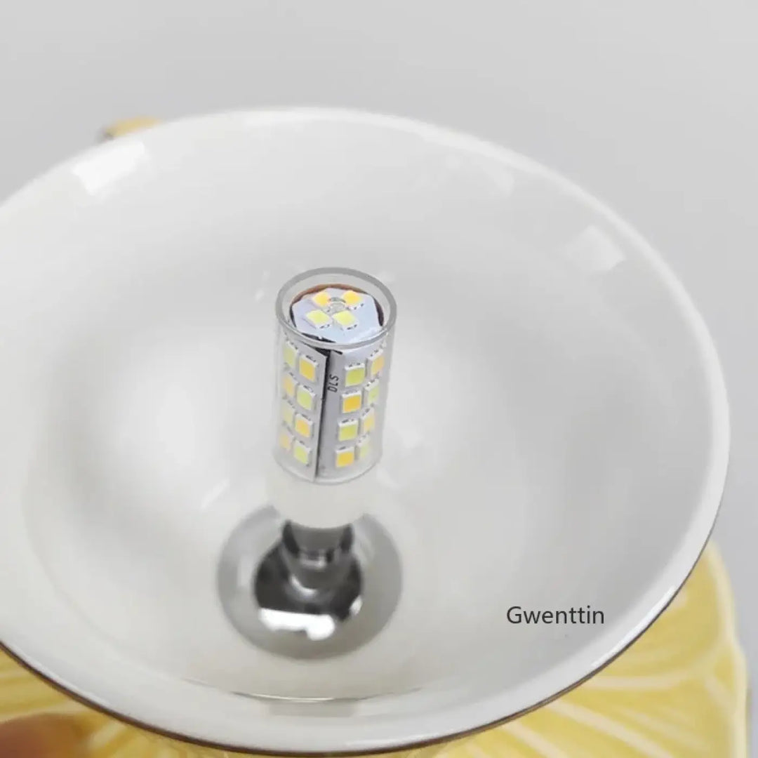 Suspension luminaire elancia avec ampoule led cylindrique à leds jaune blanc style minimaliste encastrée plastique transparente