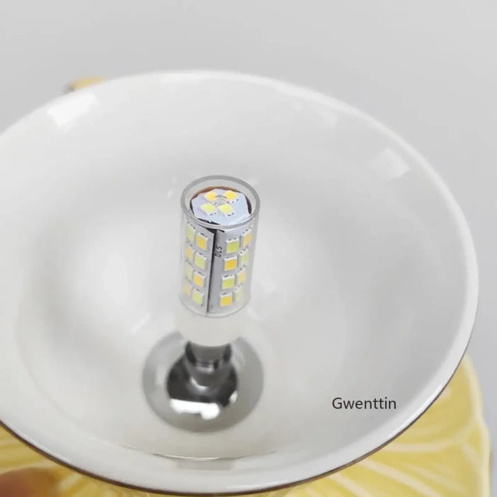 Suspension luminaire elancia avec ampoule led cylindrique à leds jaune blanc style minimaliste encastrée plastique transparente