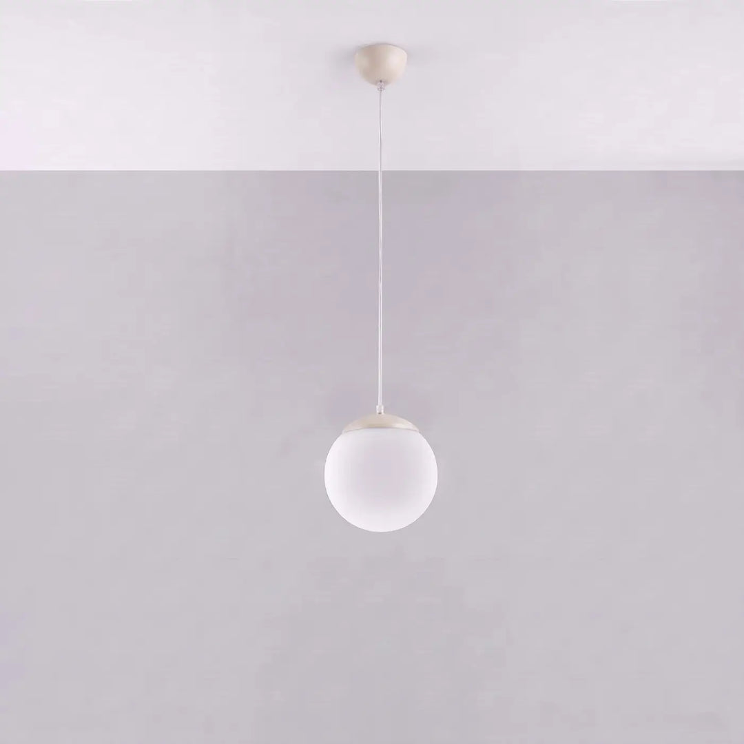 Suspension beige éteinte