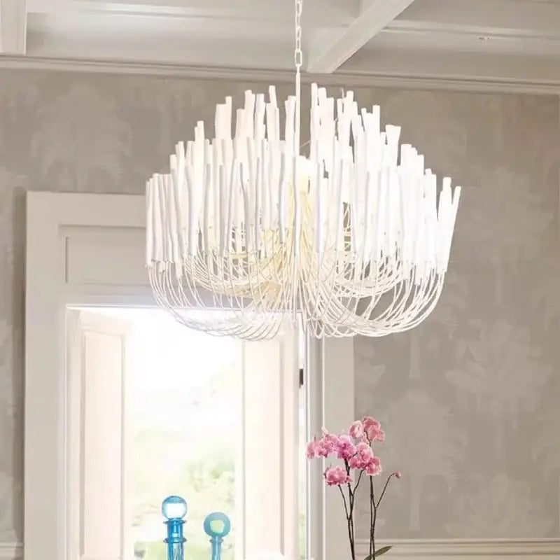 Suspension Graphique Noire Style Industriel Contemporain

