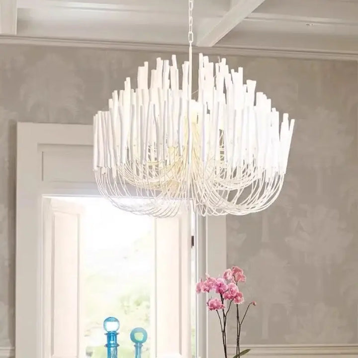 Suspension Graphique Noire Style Industriel Contemporain

