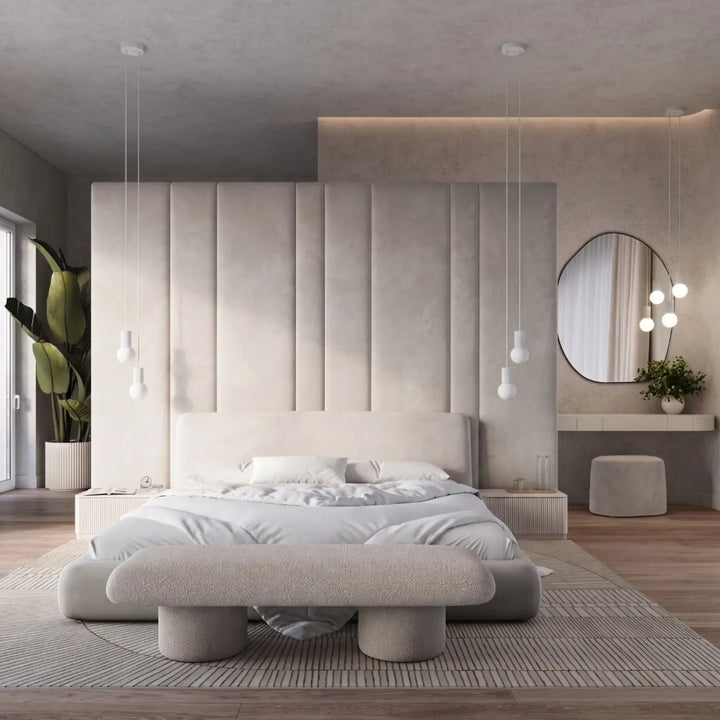 Suspension Luminaire blanc dans un intérieur contemporain