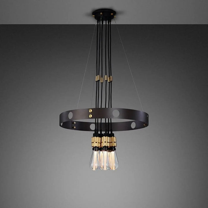 Suspension Hero Light graphite en laiton #couleur_dor
