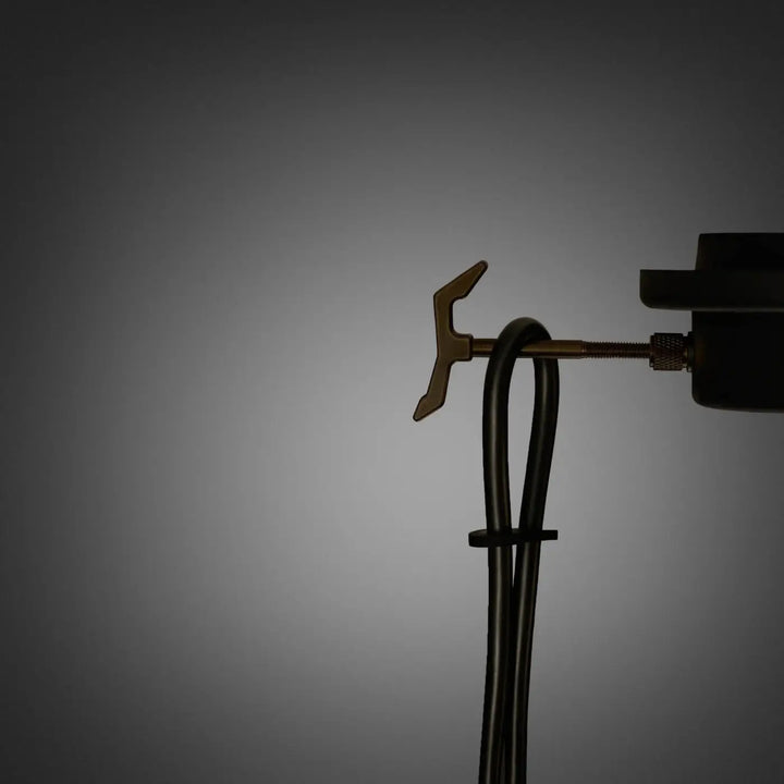 Suspension Hooked 1.0 Small graphite en bronze fumé, câble de 2 m #couleur_gris