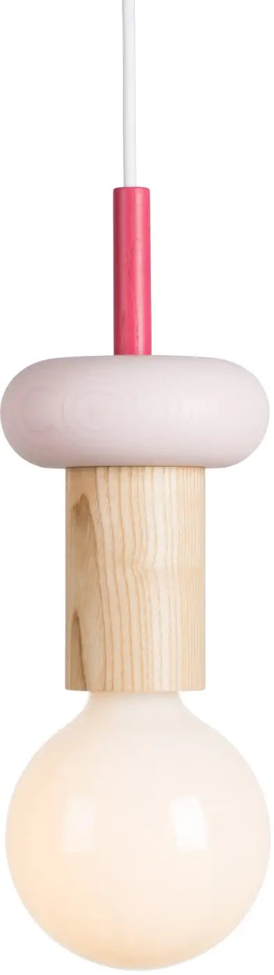 Suspension Junit Drop de Schneid Studio en bois tourné
