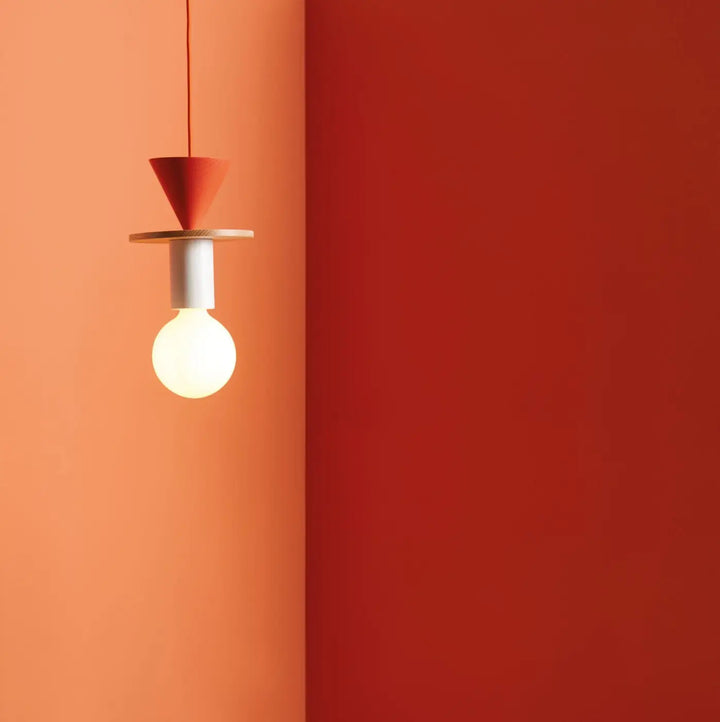 Suspension luminaire Junit Record en bois