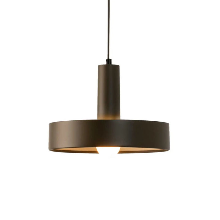 Suspension Keops en aluminium gris brun #couleur_gris