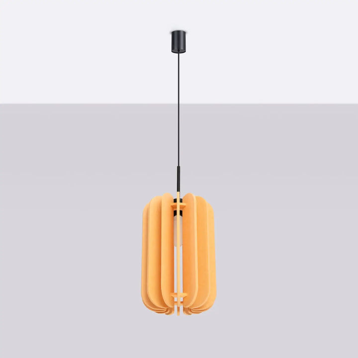 Suspension jaune/noir éteinte