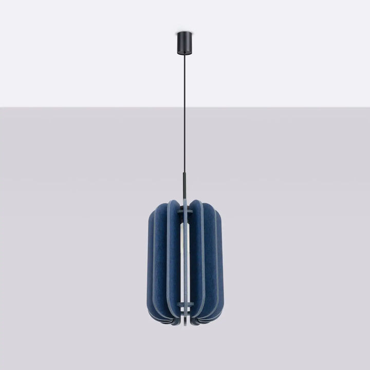 Suspension bleu marine/noir éteinte