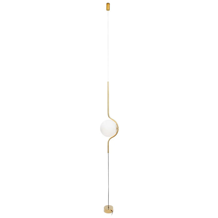 Suspension-lampadaire Le Vita or brillant de Faro Barcelona