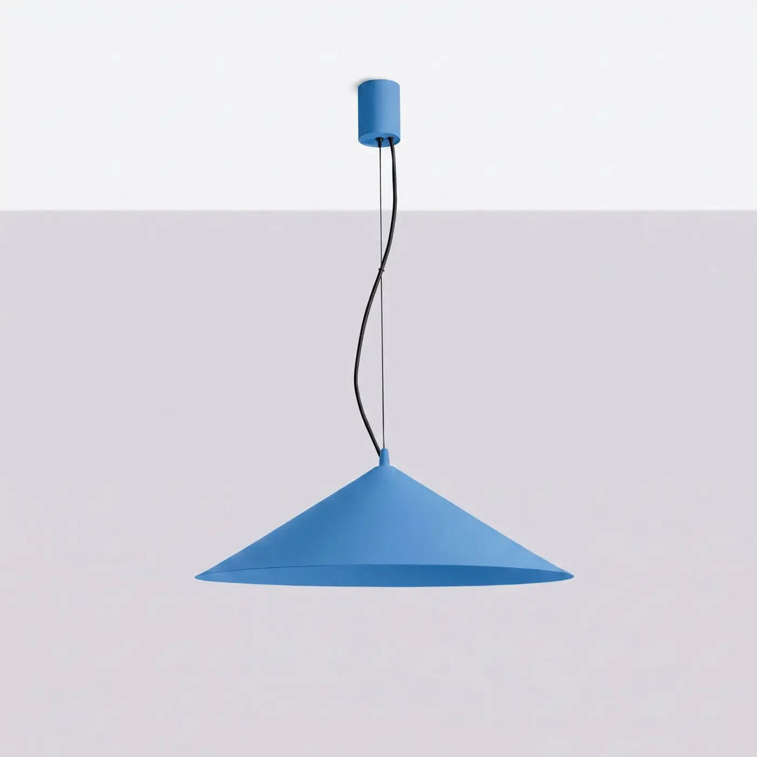 Suspension FINT bleu clair éteinte, suspendue
