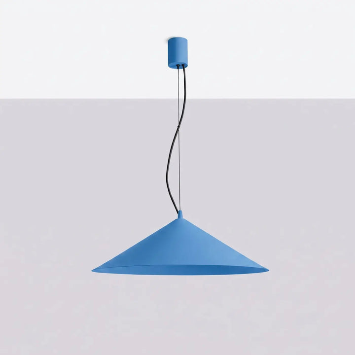 Suspension FINT bleu clair éteinte, suspendue