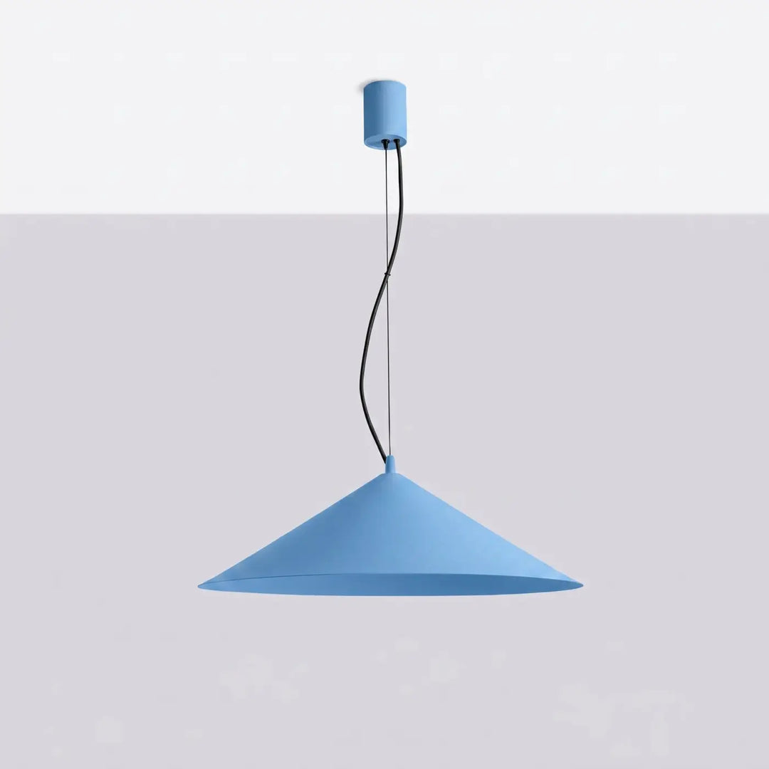 Suspension FINT bleu clair éteinte, suspendue