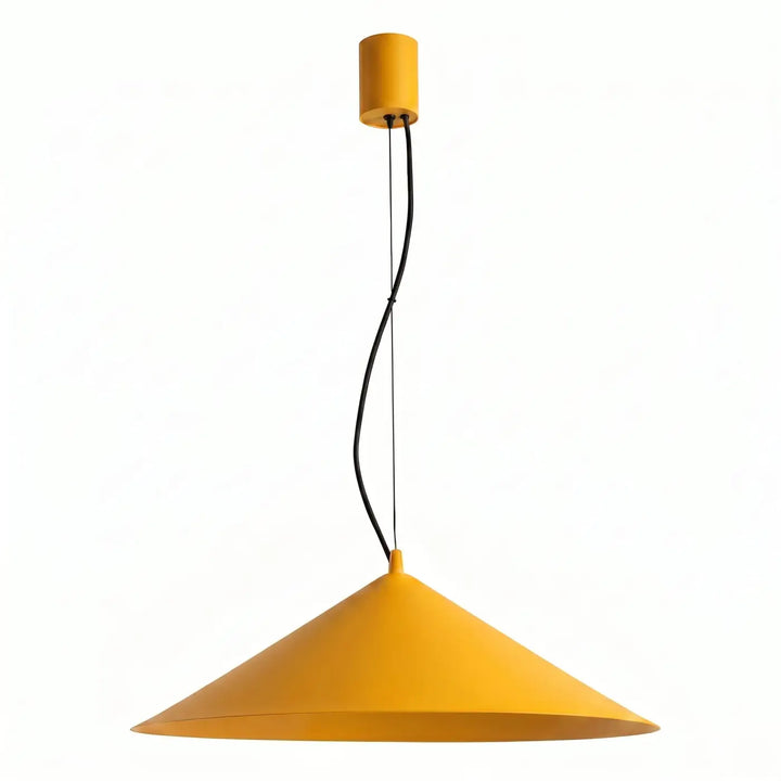 Suspension FINT jaune vue d'ensemble