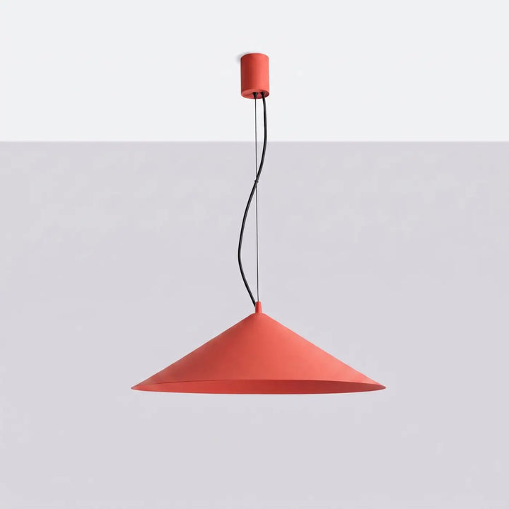 Suspension FINT rouge éteinte, suspendue