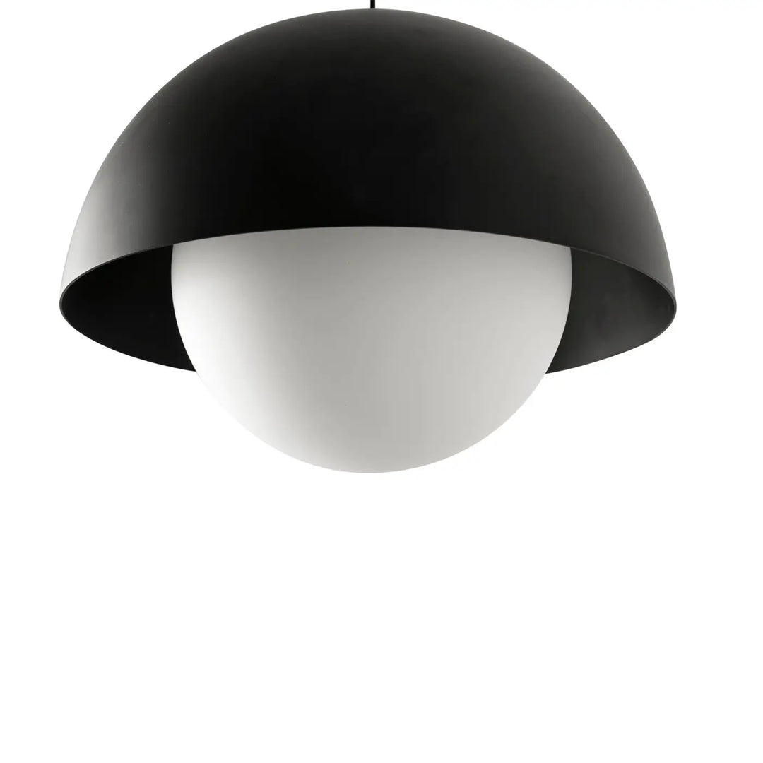 Détail de la suspension Marisol noire