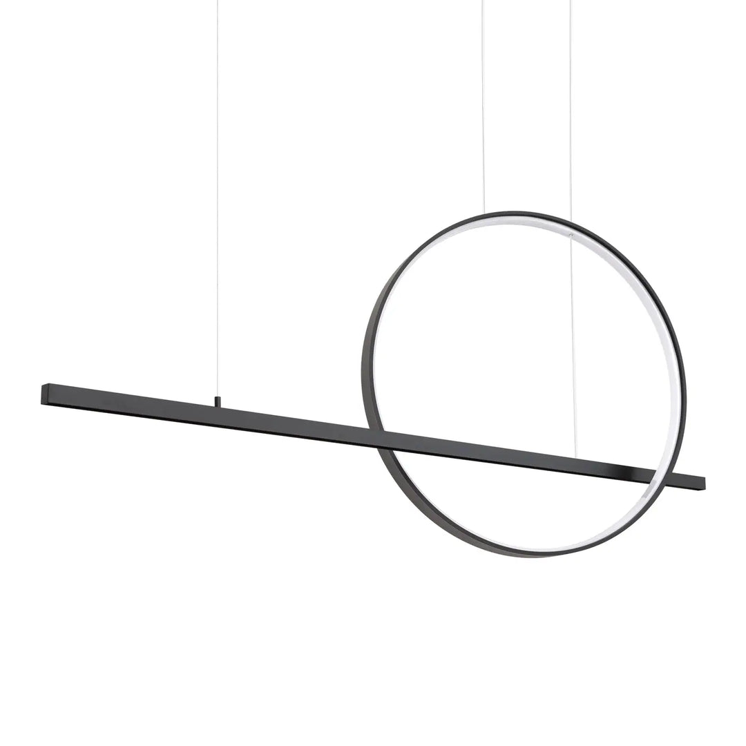 Suspension GLAD noir éteinte, vue d'ensemble