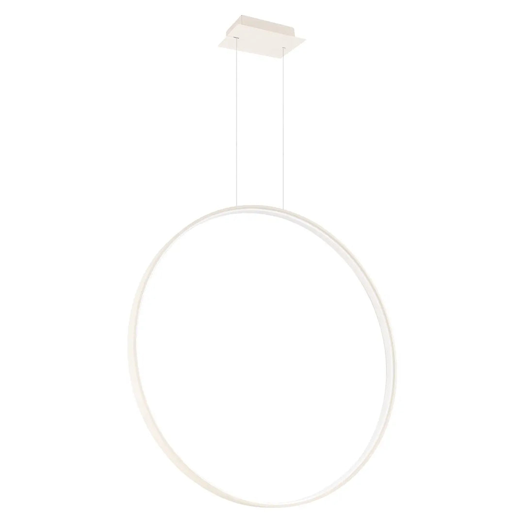 Suspension anneau RIO beige vue d'ensemble
