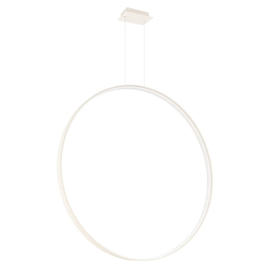 Suspension anneau RIO beige vue d'ensemble