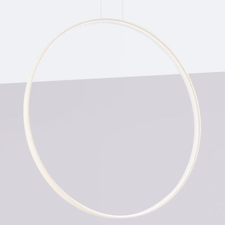 Suspension anneau RIO beige éteinte, suspendue