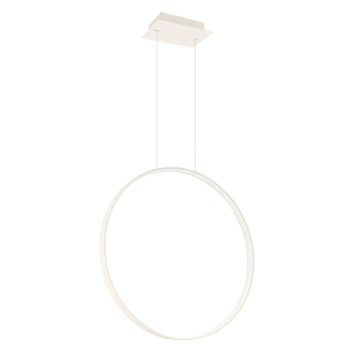Suspension anneau RIO beige vue d'ensemble