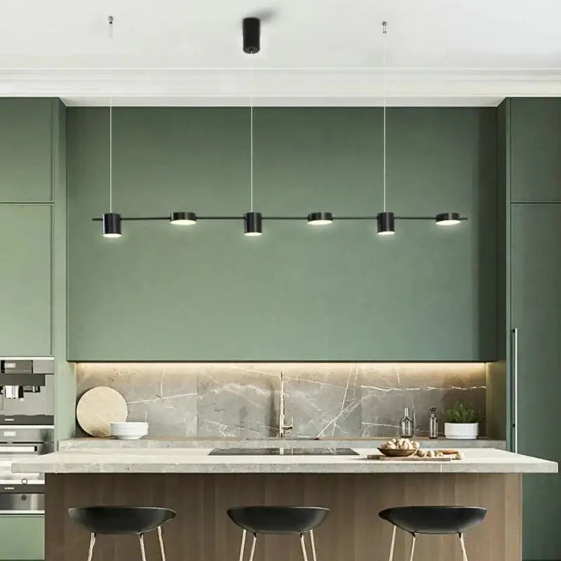 Suspension LED Cuisine Moderne Aluminium