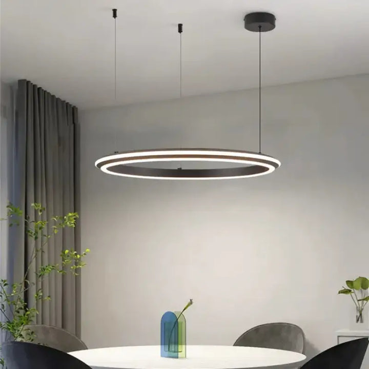 Suspension led design rond style moderne élégant