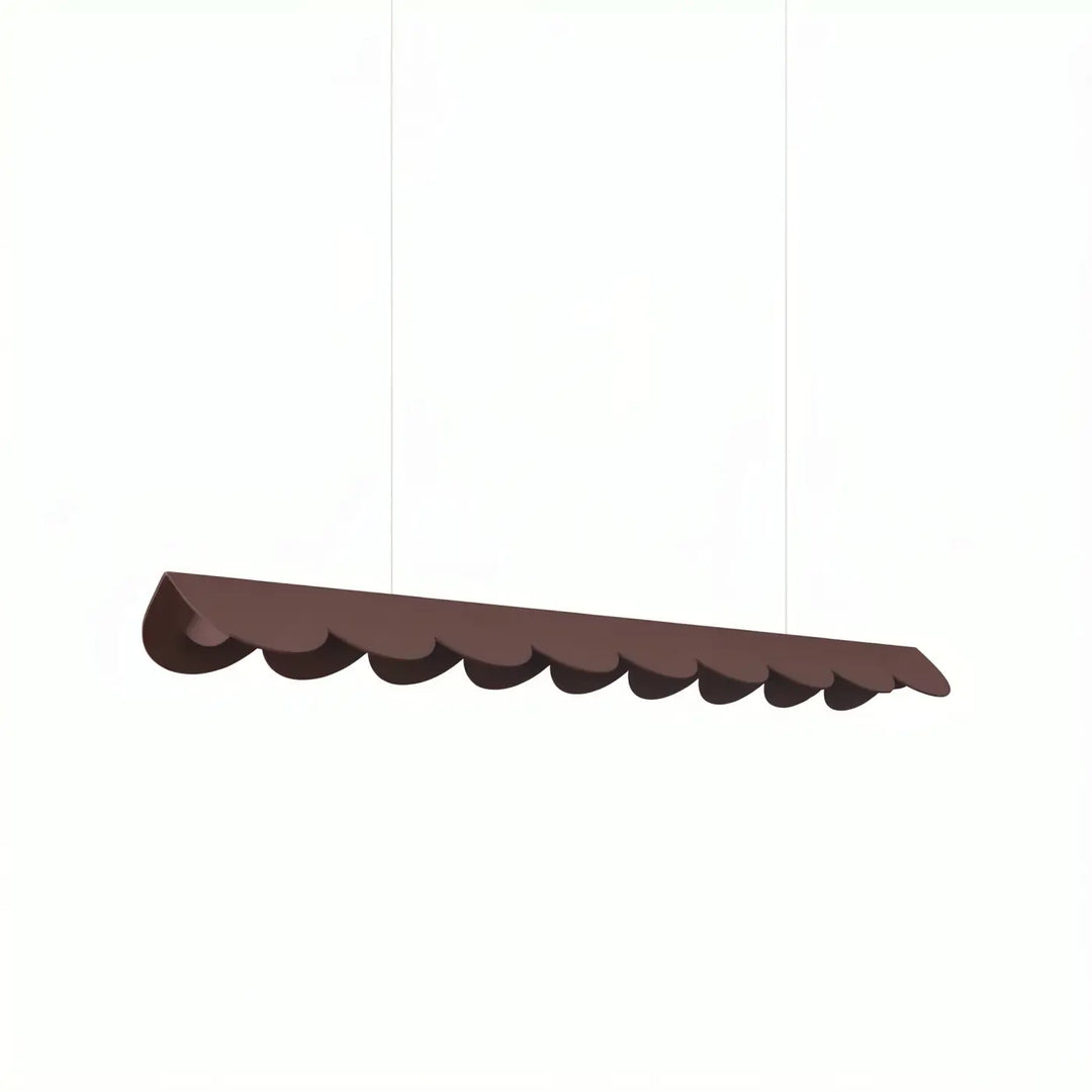 Suspension BISCUIT marron vue d'ensemble