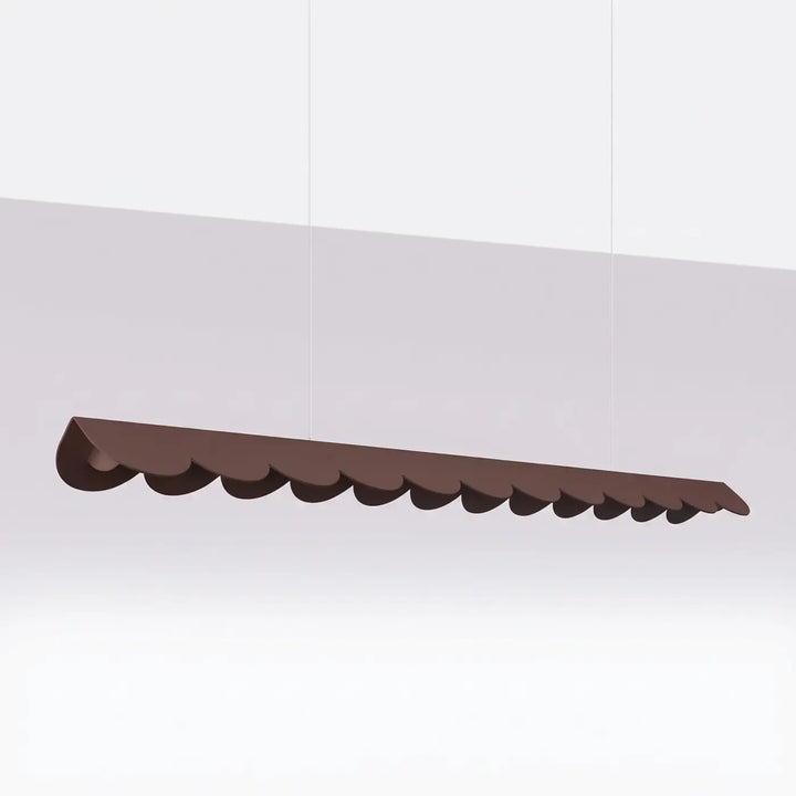 Suspension BISCUIT marron éteinte, suspendue