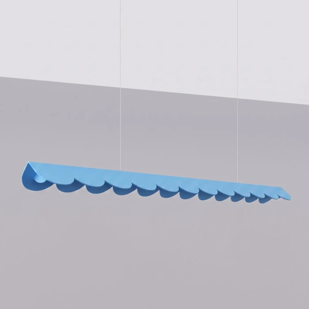 Suspension BISCUIT bleu clair éteinte, suspendue