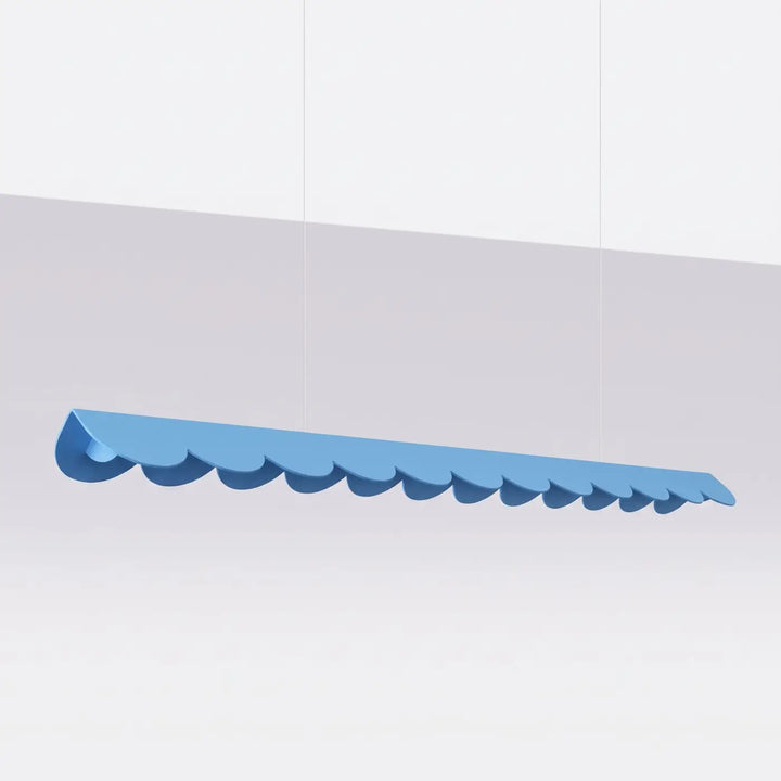 Suspension BISCUIT bleu clair éteinte, suspendue