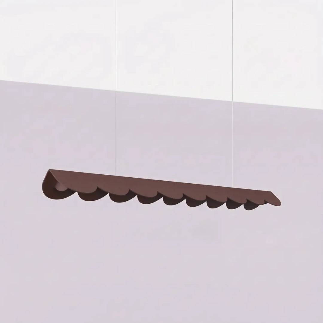 Suspension BISCUIT marron éteinte, suspendue