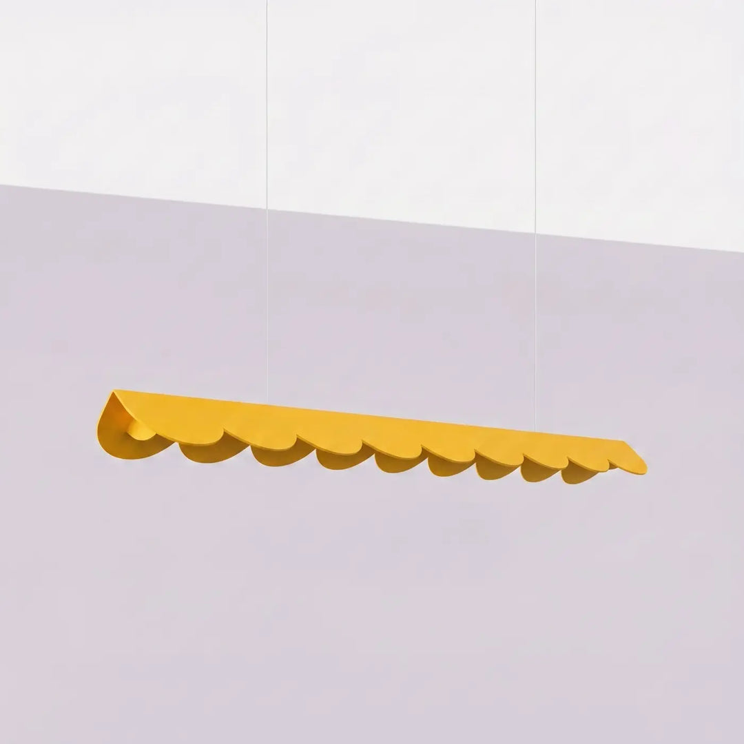 Suspension BISCUIT jaune éteinte, suspendue