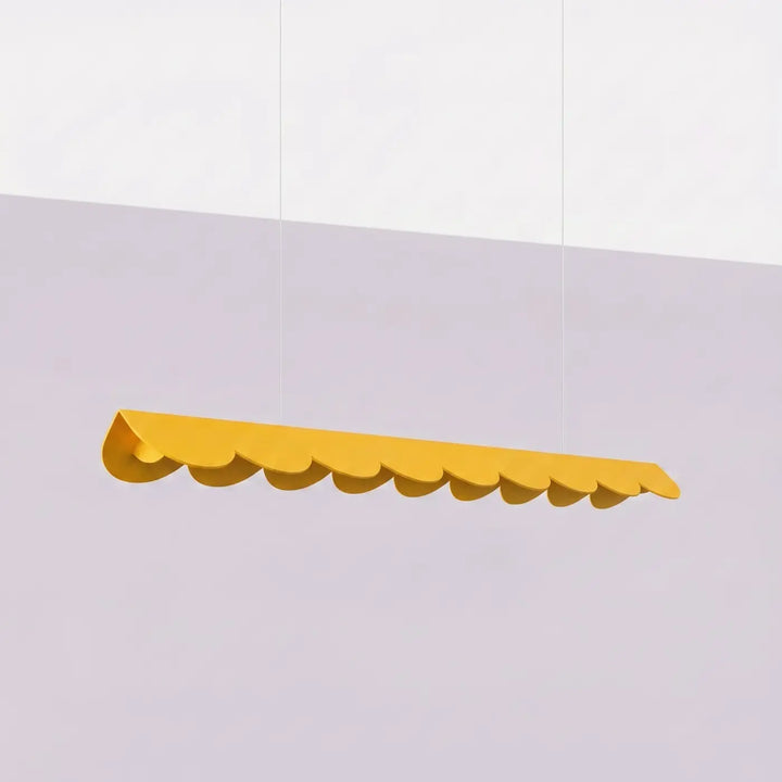 Suspension BISCUIT jaune éteinte, suspendue