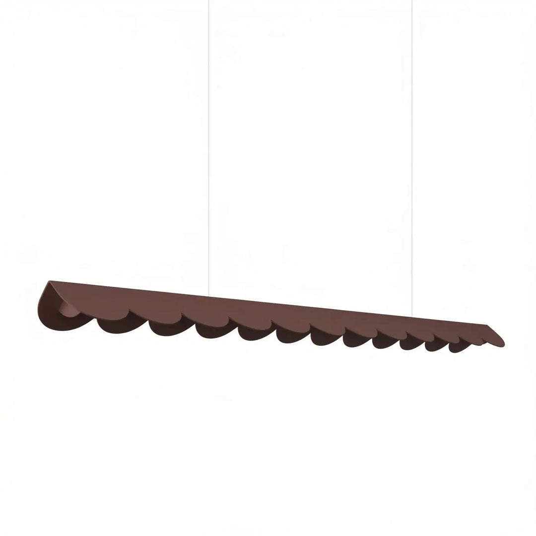 Suspension BISCUIT marron vue d'ensemble