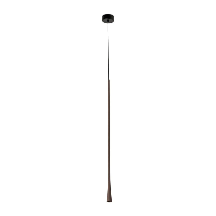 Suspension LED Diana 80 cm marron de Faro Barcelona