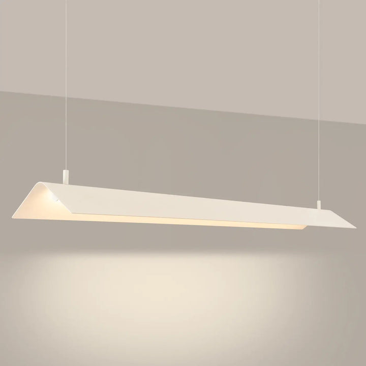 Suspension ELVA beige allumée