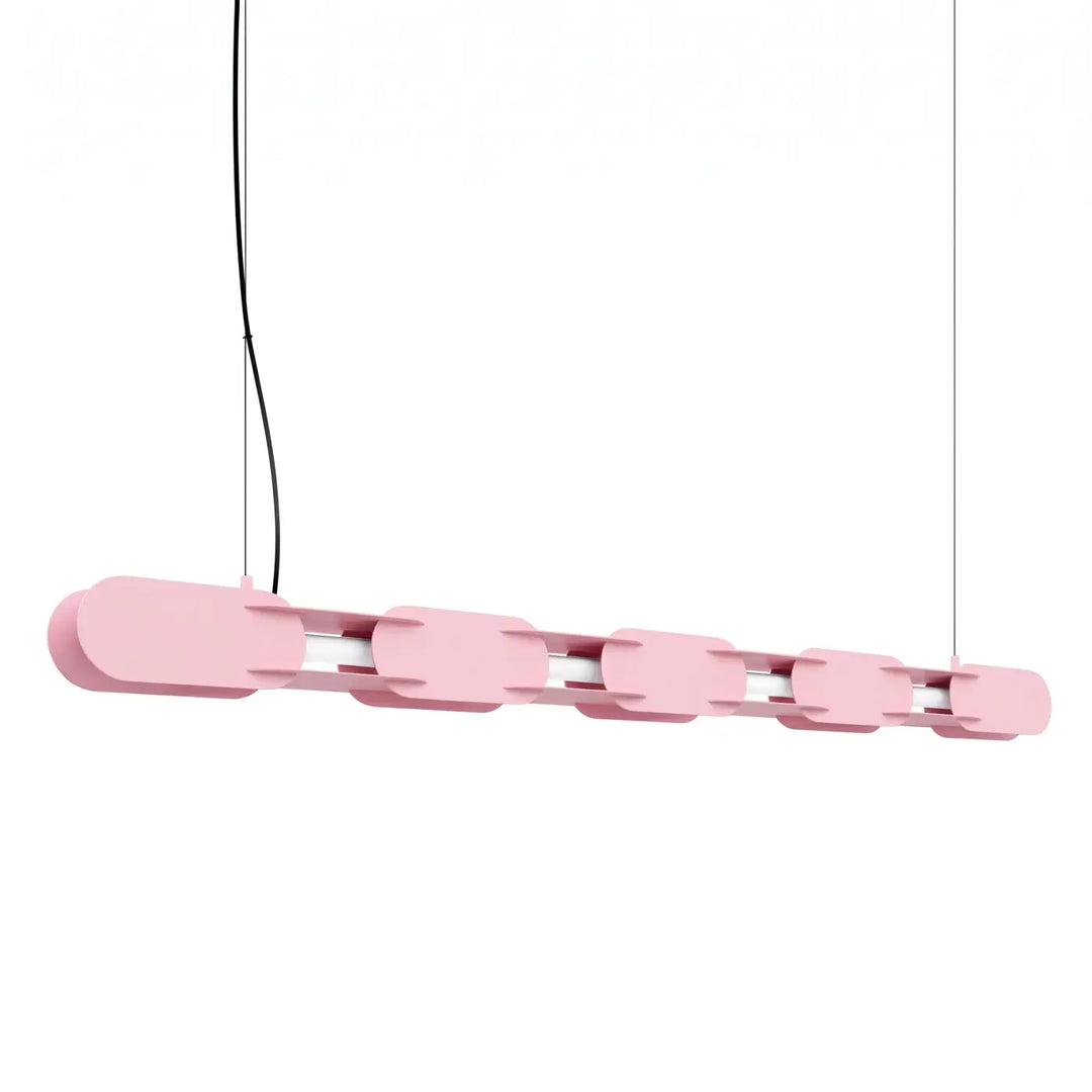 Suspension CHAIN rose vue d'ensemble