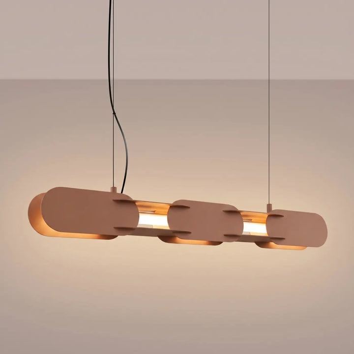 Suspension CHAIN moka allumée, suspendue