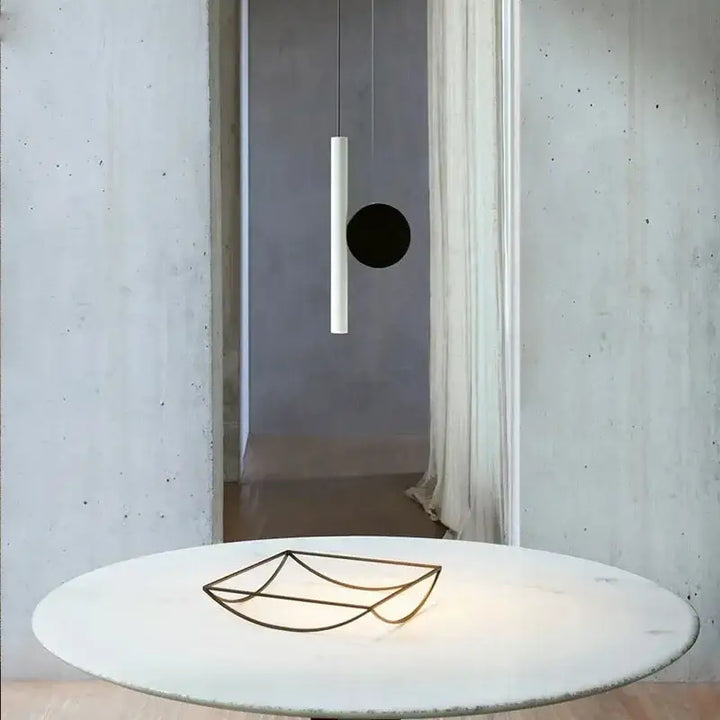 Suspension LED Minimaliste Design Cylindrique Moderne Chic