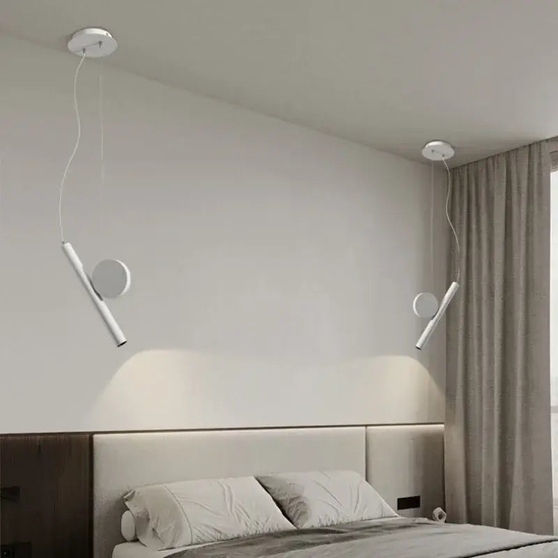Suspension LED Minimaliste Design Cylindrique Moderne Chic