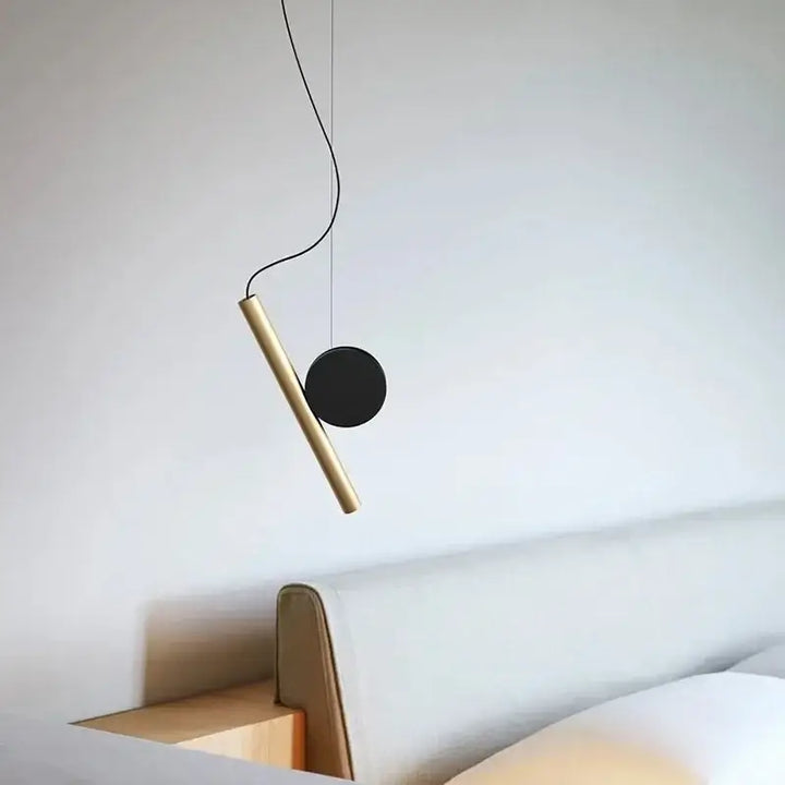 Suspension LED Minimaliste Design Cylindrique Moderne Chic