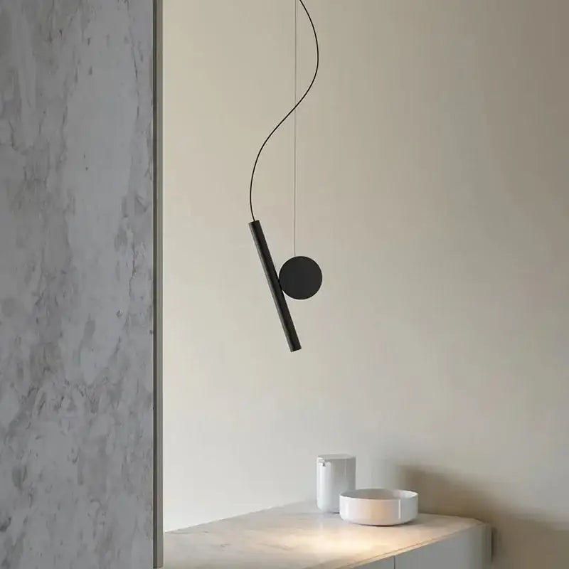 Suspension LED Minimaliste Design Cylindrique Moderne Chic