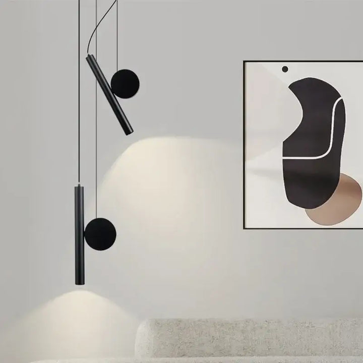 Suspension LED Minimaliste Design Cylindrique Moderne Chic
